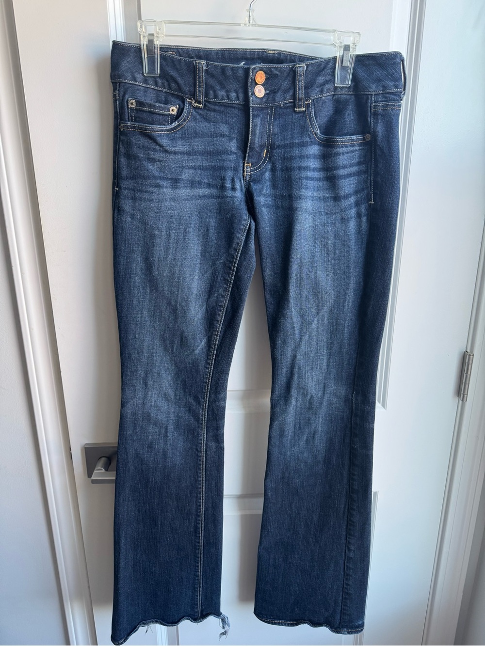 American Eagle Outfitters Dark Blue Flare Jeans